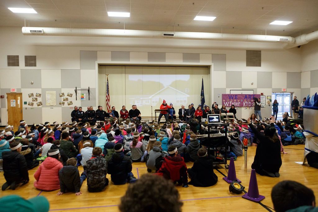 WinterKids Winter Games 2019 Opening Ceremony at Canal School 016