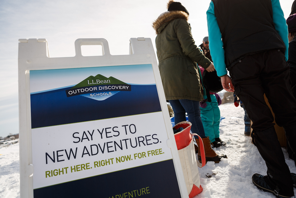 LL Bean Outdoor Discovery School WinterKids Sponsor Feature
