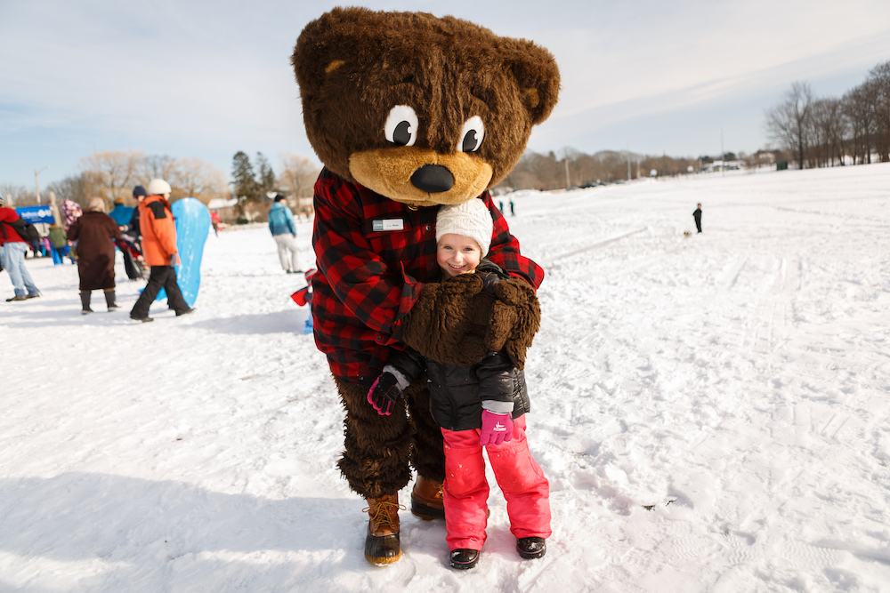 LL Bear at Welcome to Winter WinterKids Sponsor Feature