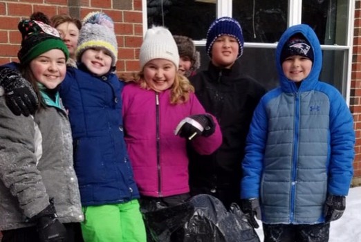 Brownville Elementary students go for the Gold in WinterKids Winter Games
