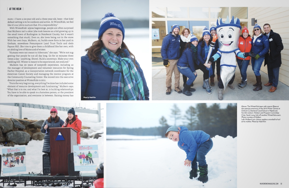 Maine Women Mag February 2020 Snow Queen 02
