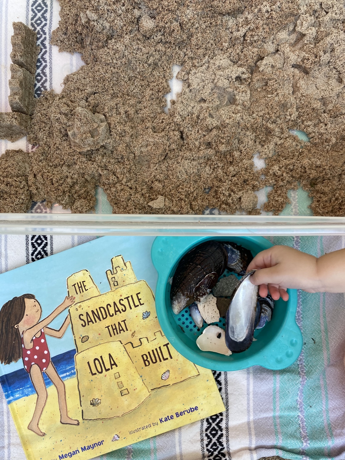 Stories & Sensory Tables: Exploring Sand + Sandcastles - WinterKids