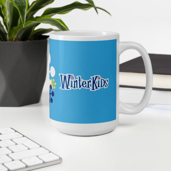 LIGHT BLUE WinterKids mug 15oz office environment 60352e9ef3140