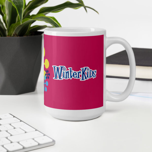 PINK WinterKids mug 15oz office environment 60353270cd2cd