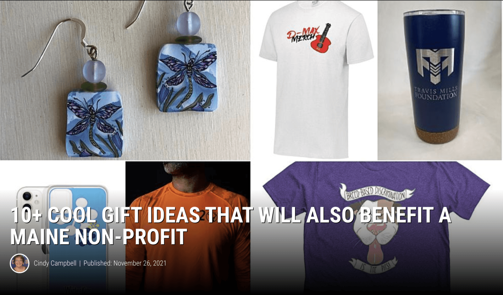 10 Cool Gift Ideas That Will Also Benefit a Maine Non Profit
