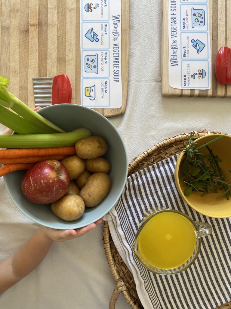 Easy Vegetable Soup Recipe Your Kids Can Make! - WinterKids