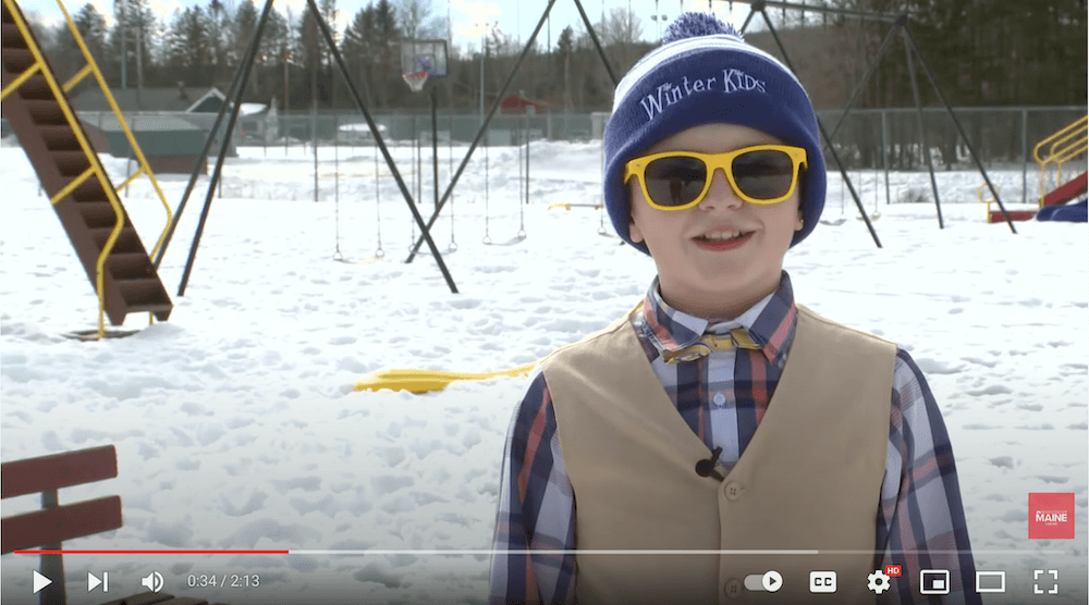 Schools across Maine wrap up the fifth annual Winter Kids Winter Games
