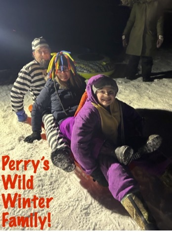 3 Outdoor Family Photo Perry Elementary WinterKids Winter Games 2023