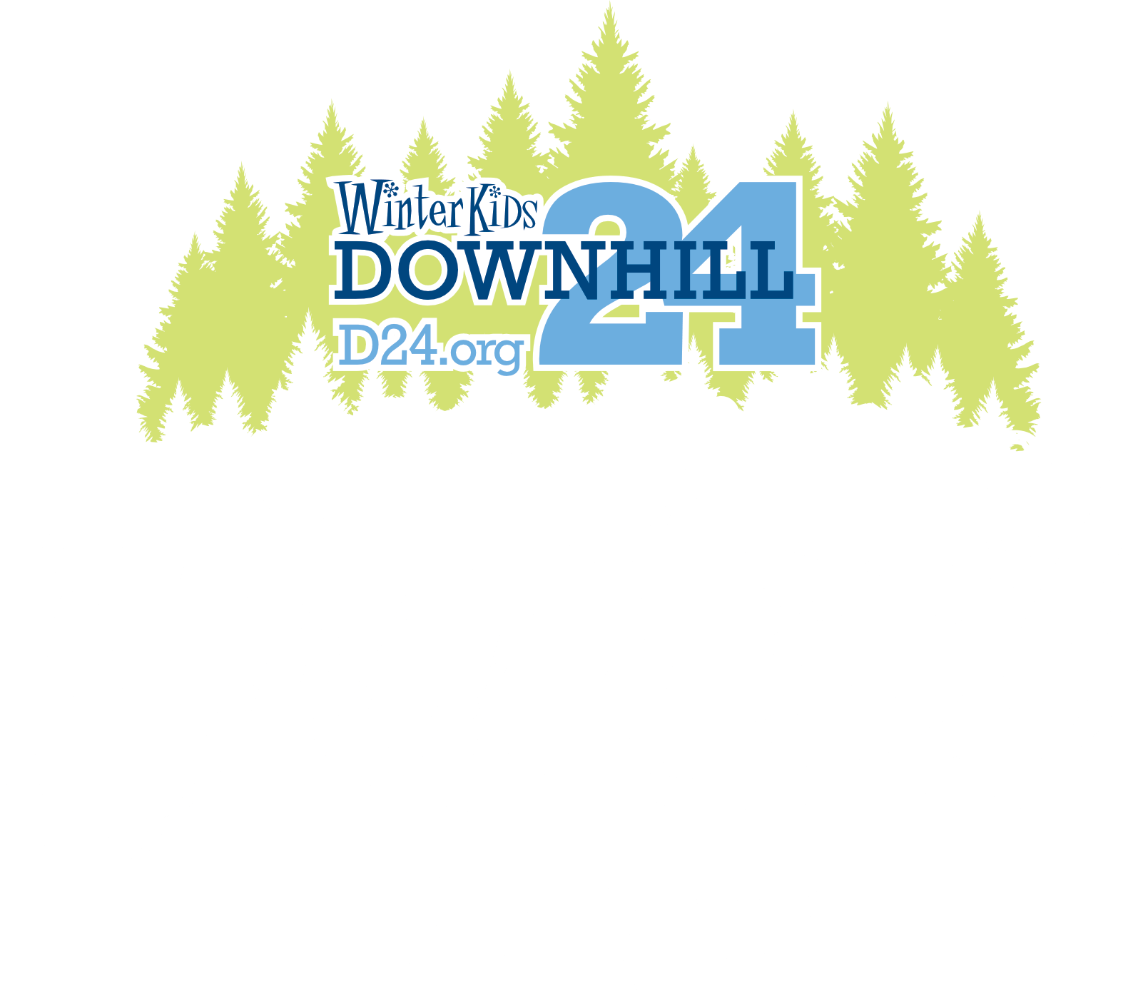 D24 outdoor fund logo white green trees