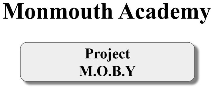 PS Monmouth Academy Project MOBY logo D24 Fund FY24