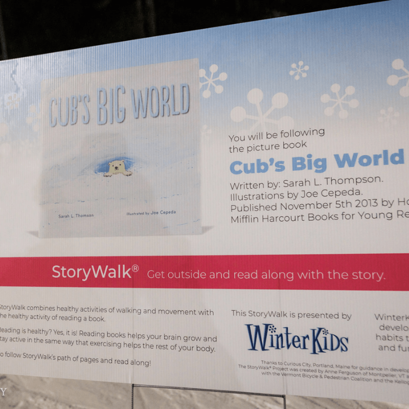 StoryWalk & Snowshoe 1