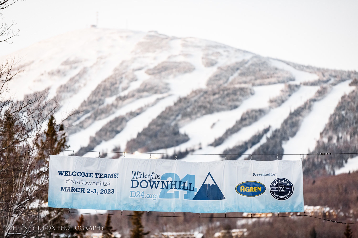 11th Annual Downhill 24 ski and snowboard challenge and fundraiser to benefit WinterKids Held at Sugarloaf Mountain in Carrabassett Valley March 2 3, 2023 for the 8th consecutive year, $950,056 was raised for the non profit’s most important annual fund