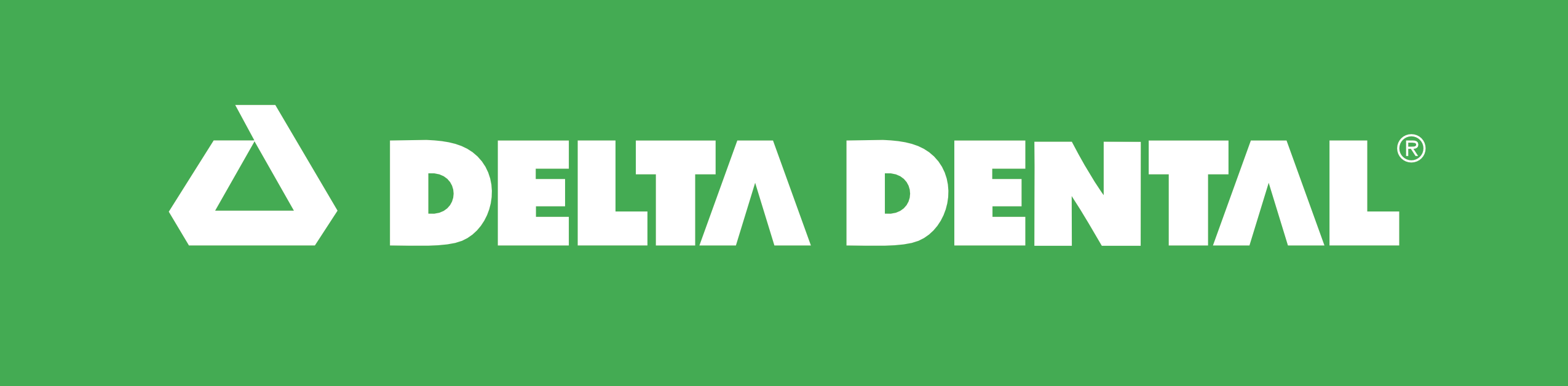 Delta Dental Logo boxed green