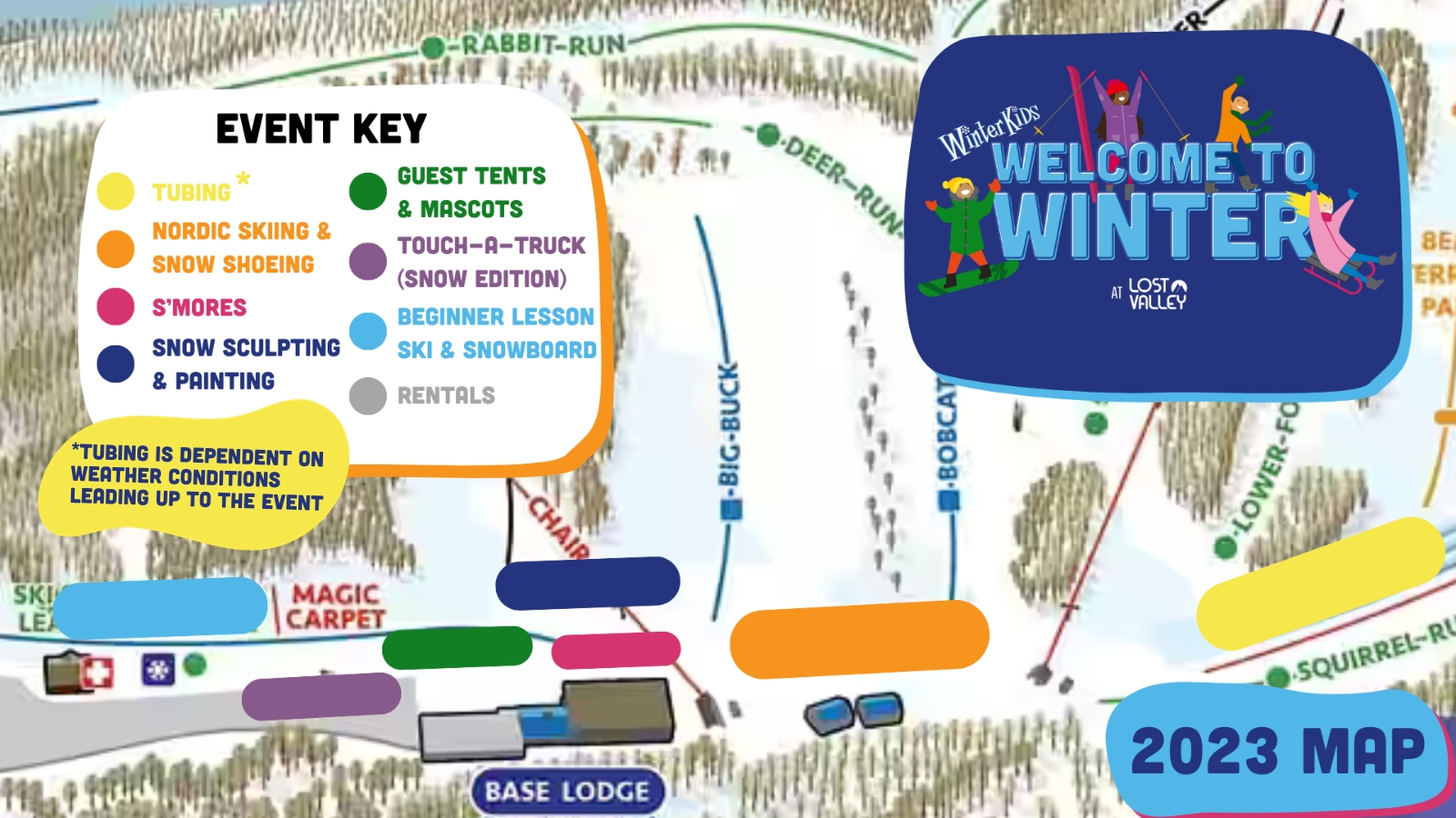 WELCOME TO WINTER VENUE MAP FY24