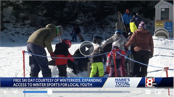 Kids enjoy free ski lessons thanks to Winterkids