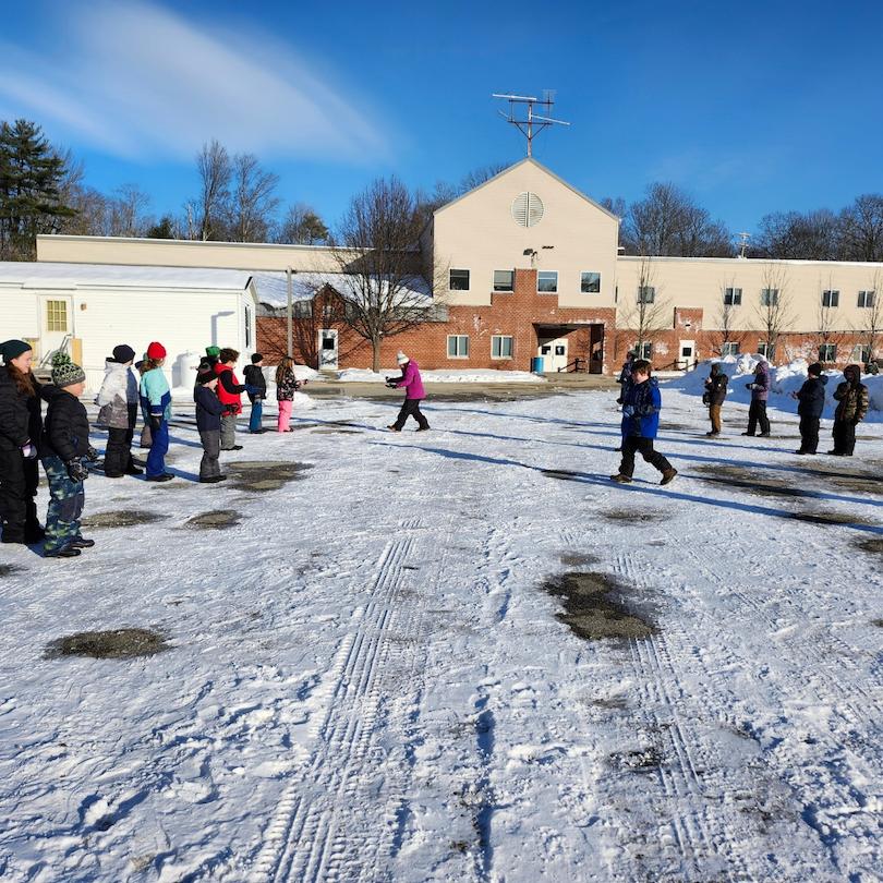Harrison Elementary School (Harrison Maine) WinterKids Winter Games Competitive Track 2024