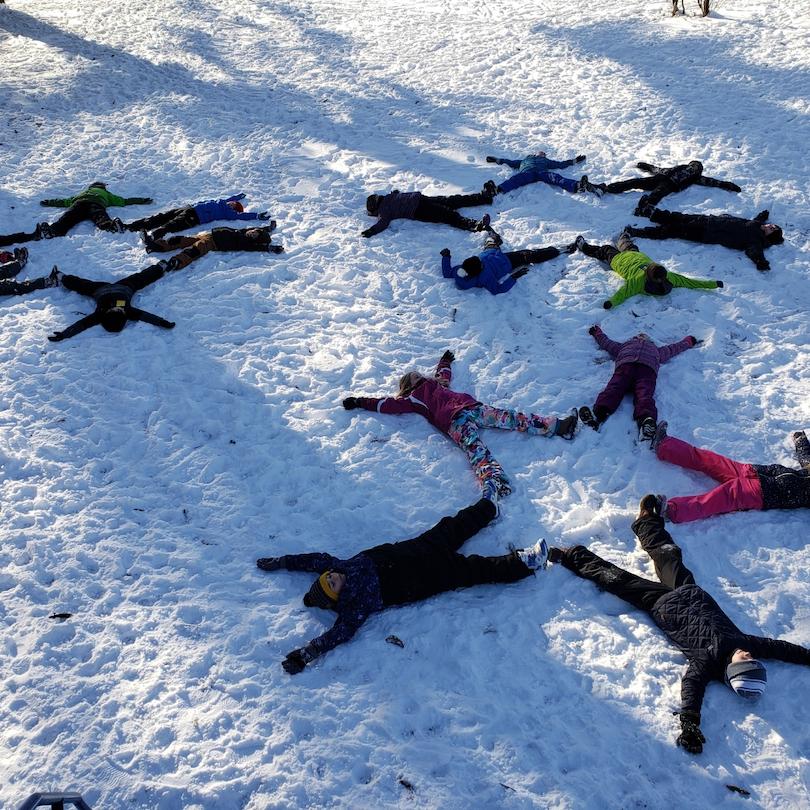 Williams Cone Elementary (Topsham Maine) WinterKids Winter Games Competitive Track 2024