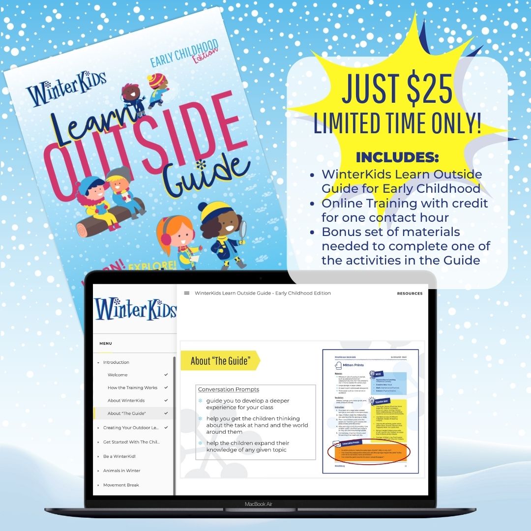WinterKids Learn Outside Guide Early Childhood Launch Special