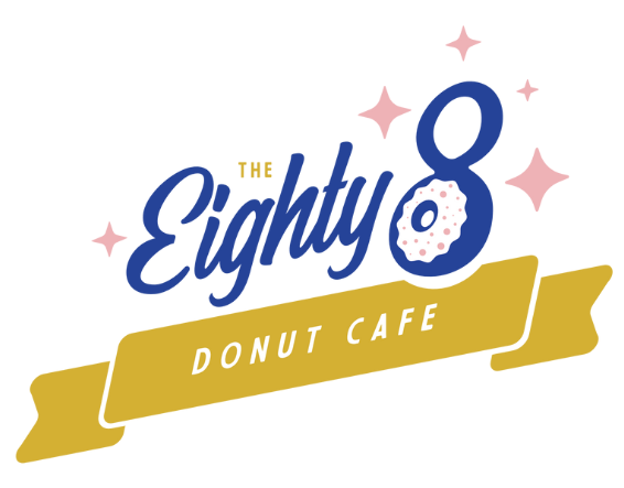 Eighty8 Donut Cafe Logo