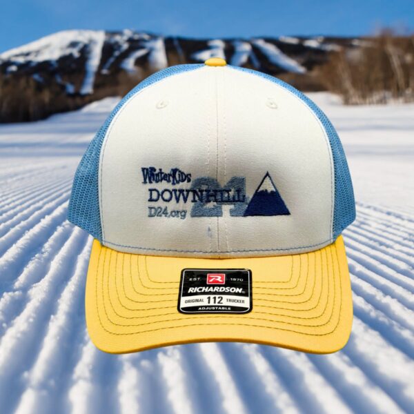 Hats Yellow & Blue Embroidered D24 2024 Merch Presale