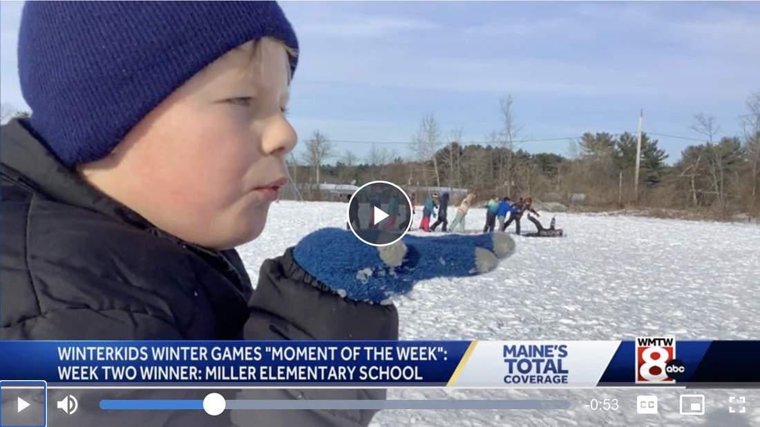 Miller Elementary in Waldoboro wins WinterKids ‘Moment of the Week’ for Week 2