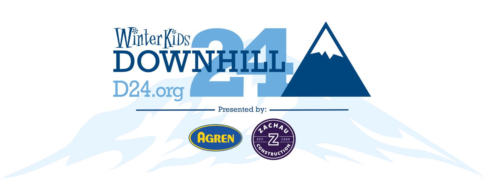 D24 logo & mountain