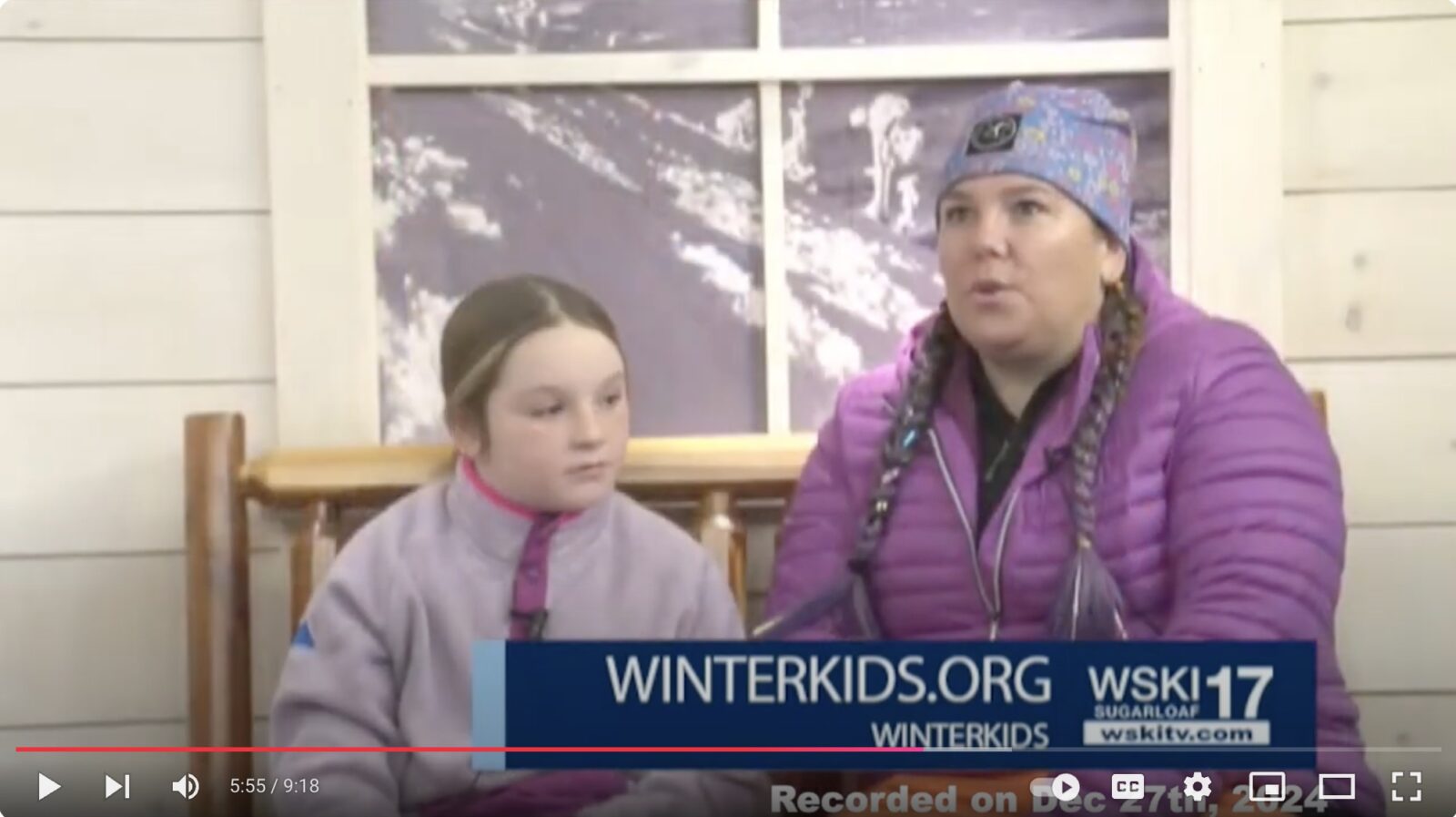 WinterKids Board Member, Kristen Mazoki, on WSKI