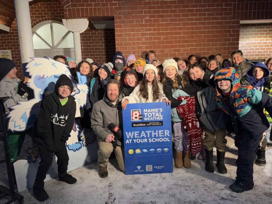 WMTW Weather at Your School Harrison Elementary Winter Games 2025