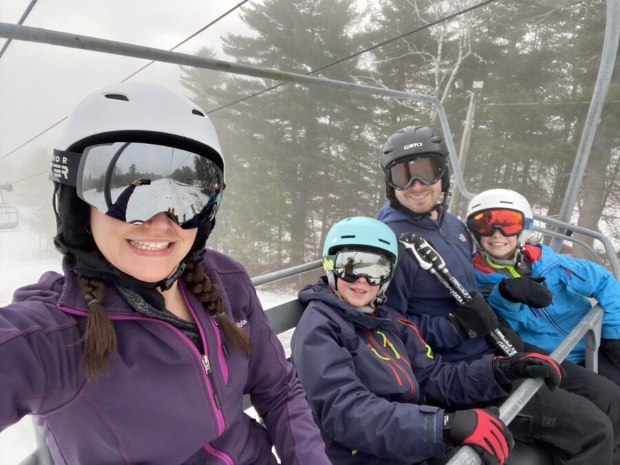 Skiing Pleasant Mountain-Bryan Cloutier-Mar 16 2025