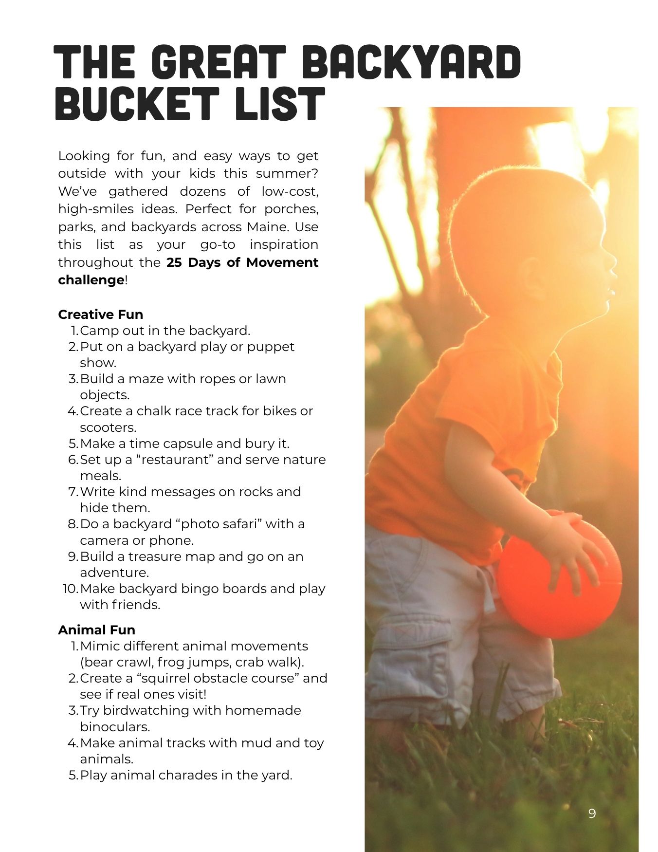 Activity List