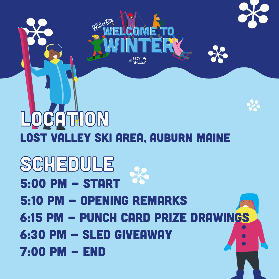 2024 Welcome to Winter Schedule