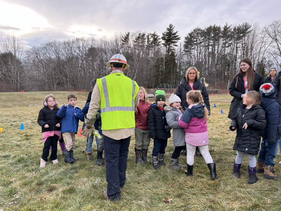 West Bath School Week 1 Support CMP Visit WinterKids Winter Games FY24